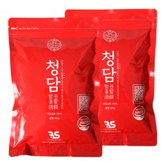 청담 고춧가루 일반매운맛 중간굵기, 500g, 2개