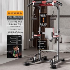 실내턱걸이기구 가정용 싱글형 수평 다목적 평행봉 체육관용 바 벽부착/도어형, 14.듀얼로드+서포트밴드
