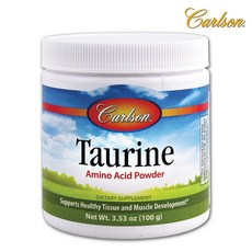 Carlson Labs 牛磺酸氨基酸粉, 100g, 1罐