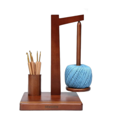 뜨개실 거치대 얀홀더 실꽂이 실패꽂이 실홀더 스피너, 1개, A(진한색)