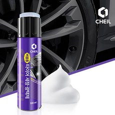 제일 버블폼 타이어 세정 광택제 거품 세정 광택 코팅 오염 세정제 스프레이 세정제 크리너 찌든 때 갈변 제거 청소, 1개, 500ml