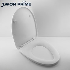 [고치고] 제이원프라임 JWL-502 무소음 댐퍼 양변기 커버 (상부체결 D형) 특대형 커버, 1개