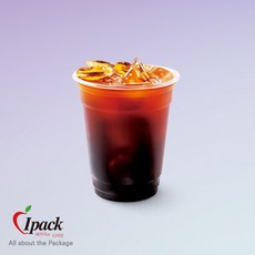 아이팩피앤디 92파이 14온스 PET 아이스컵 국산 투명, 1박스, 420ml, 1000개