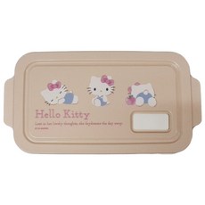 Sanrio 三麗鷗 便當盒 500ml, 凱蒂貓 淺咖色, 1個
