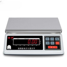 고정밀 전자저울 산업용 연구실 실험실 부품공장 약재, 1개, 0.5g의정확도로30kg의무게측정