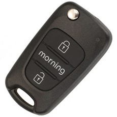 라온파인 기아 모닝 폴딩키 케이스 스마트키 호환용 교체용 수리 DIY