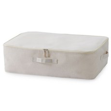 무인양품 MUJI 소프트 수납 박스 의류케이스 L 4550344831564, ivory, 2개