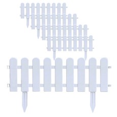 도크몰 화단 울타리 정원 펜스, 화이트, 5개