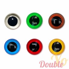 요비월드 인형 눈 나사형 7.5mm 인형눈알붙이기 인형나사눈 인형단추눈, 4-인형눈알-블루, 4-인형눈알-블루, 1개