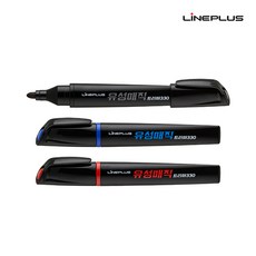 라인플러스 트리마 330 삼각 유성매직 라인프러스, 흑