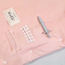 침대시트 고정클립 이불커버 주사기형 고정단추 고정핀 풀세트