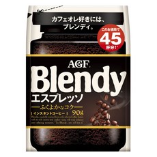 AGF Blendy 即溶深濃咖啡補充包, 1個, 90g