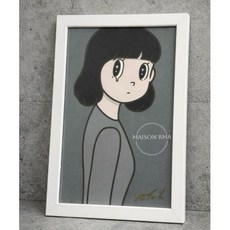 橋爪悠也 Yuya Hashizume 親筆簽名限量海報 日本當代藝術 流淚少女 瑪森藝術