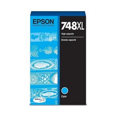 [관부가세포함] EPSON 748 DURabrite Pro 잉크 대용량 시안 카트리지(T748XL220)는, Cyan