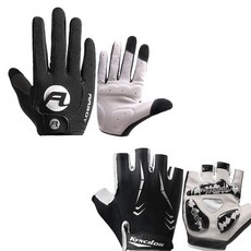 KYNCILOR make speed 自行車半手套+長手套套組, 露指手套+全指手套