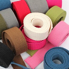 가방끈 스트랩 웨빙끈 가방끈부자재 웨이빙 멜빵끈, 유광웨빙끈(검정)2cm-1y, 1개