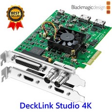 BlackmagicDesign DeckLink Studio 4K / 블랙매직디자인 덱링크 영상편집 캡쳐카드