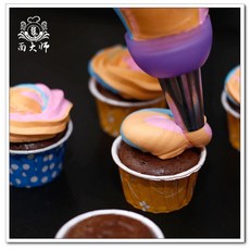 面大師 3頭3色奶油裱花袋轉換器, 詳見包裝, 詳見包裝