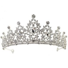 티아라 왕관 브라이덜 샤워 셀프웨딩, 1개, 티아라 03.