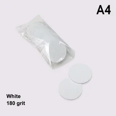 호환 20개입 일회용 페디큐어 그라인드 파일 교체형 사포 각질 제거기 큐티클 굳은살 제거 디스크 패드 발, 02 A4