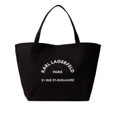 칼 라거펠트 루 성 기욤 캔버스 토트 백