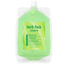 DK 디케이 코겐 허브팩 헤어 트리트먼트 파우치, 1개, 1L