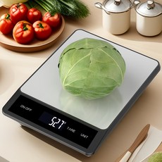 전자 주방저울 커피 저울 디지털 계량 고정밀 주방저울, 검정, K26, 1kg