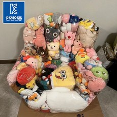 미누네 투명 인형보관함 쇼파 의자 인테리어 수납함, 1개, 클리어 M