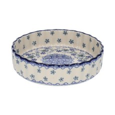 波蘭陶 Harmony 圓形派盤 15.5cm《泡泡生活》- 微波烤箱洗碗機可用 原裝進口手工耐熱烤盤, 1個