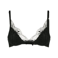 플뢰르오브잉글랜드 레이스 장식 플런지 브라