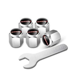 밸브캡 액세서리 장식 캡 금속 에어캡 마개 밸브 커버, 하발, 1개