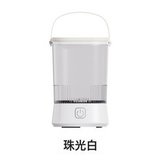 電動化妝刷清洗器, 珠光白:如圖所示