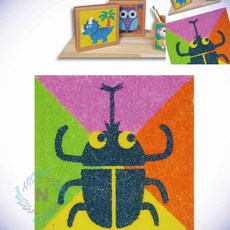 데코샌드 액자만들기 장수풍뎅이 아동미술재료 만들기재료