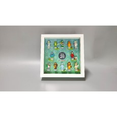WBS樂光創意 71051 28代 人偶展示框 (不含人偶), 1個, 標準版