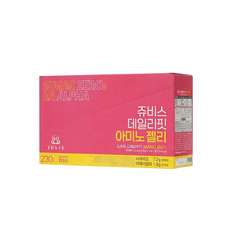 쥬비스 포만간주는 15칼로리 데일리핏 아미노젤리 14포, 14개, 120g