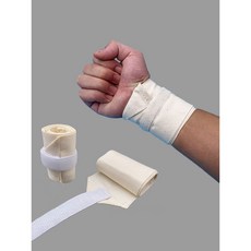 台灣熱銷 2025新款爆款運動棉布護腕男女舉重臥推硬拉引體向上握力鍛鍊羽毛球網球推鉛球, 1個, 白色魔术粘款一对,均码