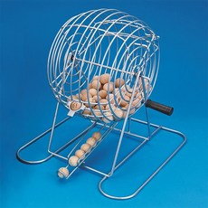 S&S 월드와이드 디럭스 메탈 빙고 케이지. 10인치 정사각형 베이스 자동 볼 및 드롭 기능이 있는 견고한 7-12인치 케이지 전용.