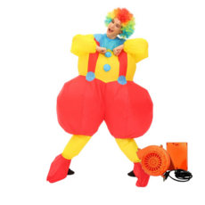 더루비샵 에어슈트 할로윈 코스프레의상 공룡풍선옷, 1개, L(키150-190) 풍선바지 삐에로 에어슈트
