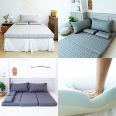 린폴 3단 접이식 매트리스 싱글 퀸 모음