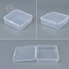 토리스상회 투명 사각 케이스 8.5~10.5cm 투명악세사리보관함, 9.5cm