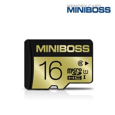 미니보스 microSD 메모리 외장메모리, 16GB, 1개