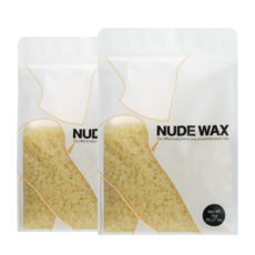 누드왁스 허니 대용량 전신 사용하기 좋은 왁싱 왁스, 1kg, 2개