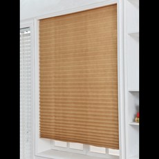 쉬운 설치 창용 ROMAN 있는 필터링 임시 블라인드 라이트 종이 클립이 휴대용 CURTAIN, 60W x 150 cm L, [00] Blinds Coffee