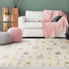 데코마당 파크론 필레 발코니매트 보온매트, 두께12mm발코니매트 리틀부엉이