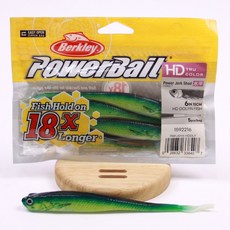 버클리 파워 저크쉐드 HD 6인치 수평 광어다운샷 대광어 웜, 1개, 13g, DLF 만세기