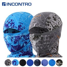 인콘트로 김서림 방지 3D 입체형 쿨 바라클라바, 디지털그레이, 1개