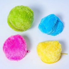 寵物毛絨滾動玩具球, 毛球套裝 不含球, 1個