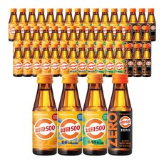 비타500 100ml 오리지널 20병+칼슘 10병+프레시 10병+제로 10병 (총 50병), 100ml 50개