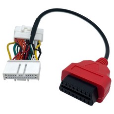 Generic 테슬라 모델 3/Y용 26핀 OBD 진단 어댑터 표준 16핀 OBDII 코드 리더 및 스캐너 도구에 직접 연결 가능 310527 8784522946