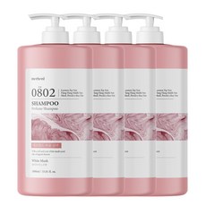 메르헨트 대용량 퍼퓸 샴푸 화이트머스크향, 4개, 1L